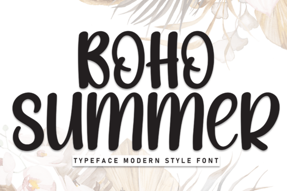 Boho Summer Font for Scroll-Stopping Social Graphics