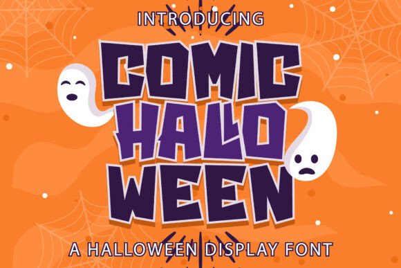 Comic Halloween Typeface for Spooky Branding