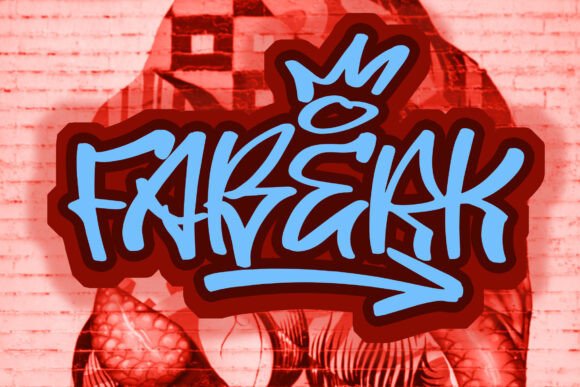 Faberk: A Bold Graffiti Typeface for Modern Editorial Design