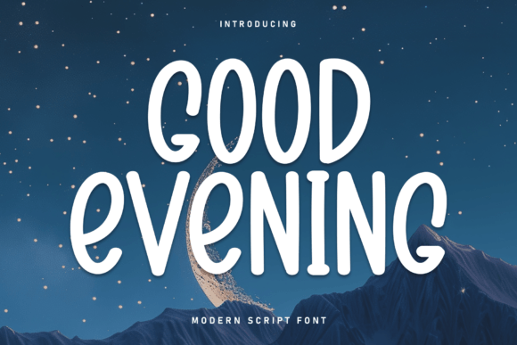 Good Evening Font: A Maker’s Review for Handmade Brands