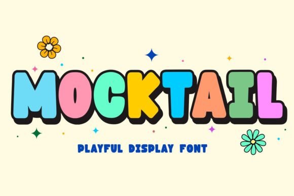 Mocktail: The Bold Display Font for Food Brands