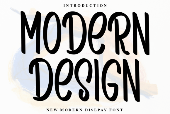 Modern Design: A Handwritten Typeface for Web Layouts