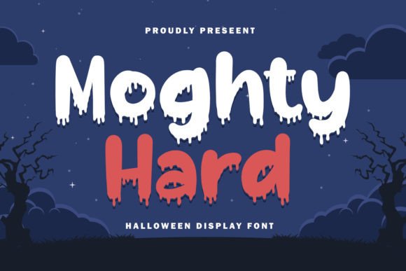 Moghty Hard: The Ultimate Horror Display Font