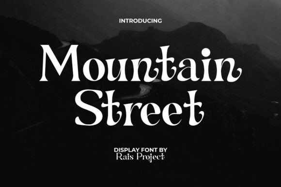 Mountain Street Font for Polished Brand Identity