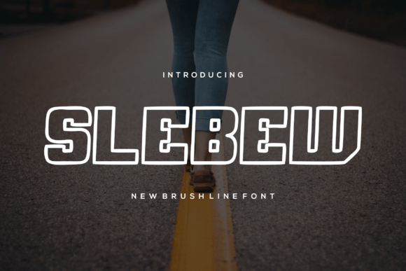 Slebew: A Bold Display Font for Brand Impact