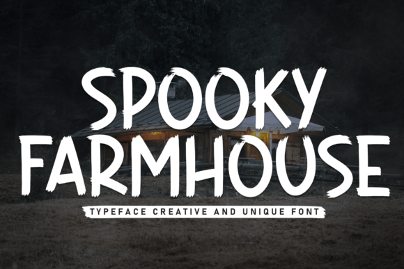 Spooky Farmhouse Font for Scroll-Stopping Designs