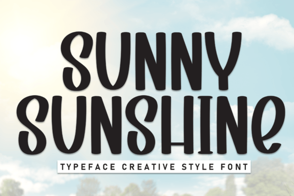 Sunny Sunshine Font for Bold Business Branding