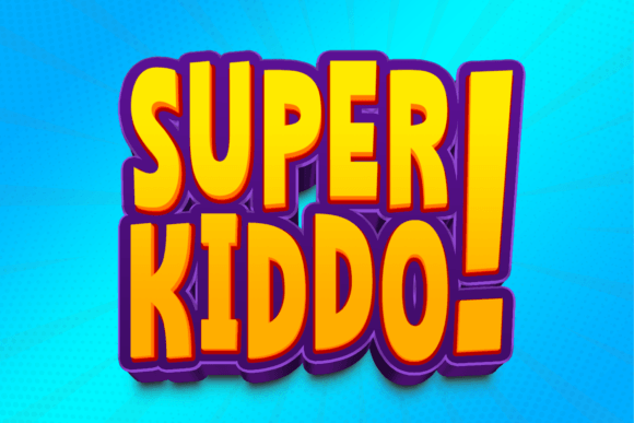 Super Kiddo Typeface Review for Playful Brands