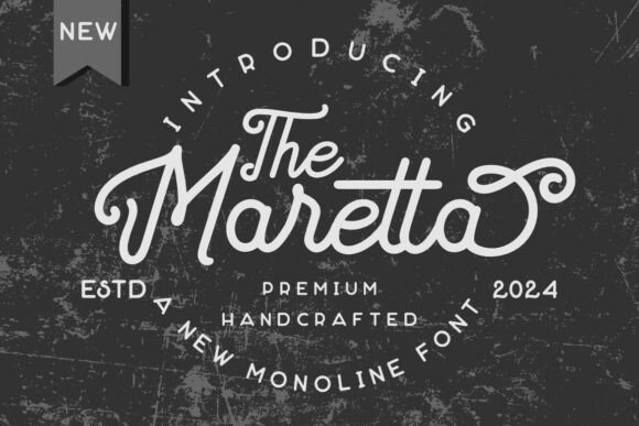 The Maretta: A Premium Display Font for Small Business Branding
