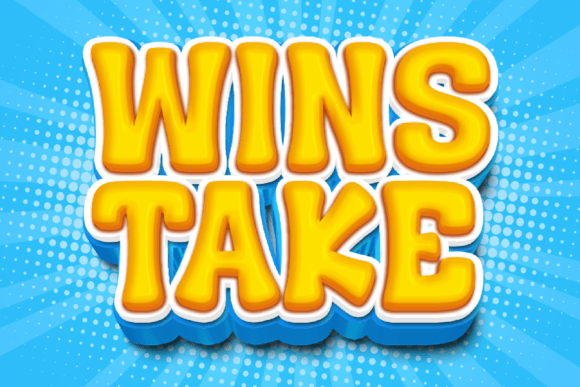 Wins Take: The Bold Display Font for Impact